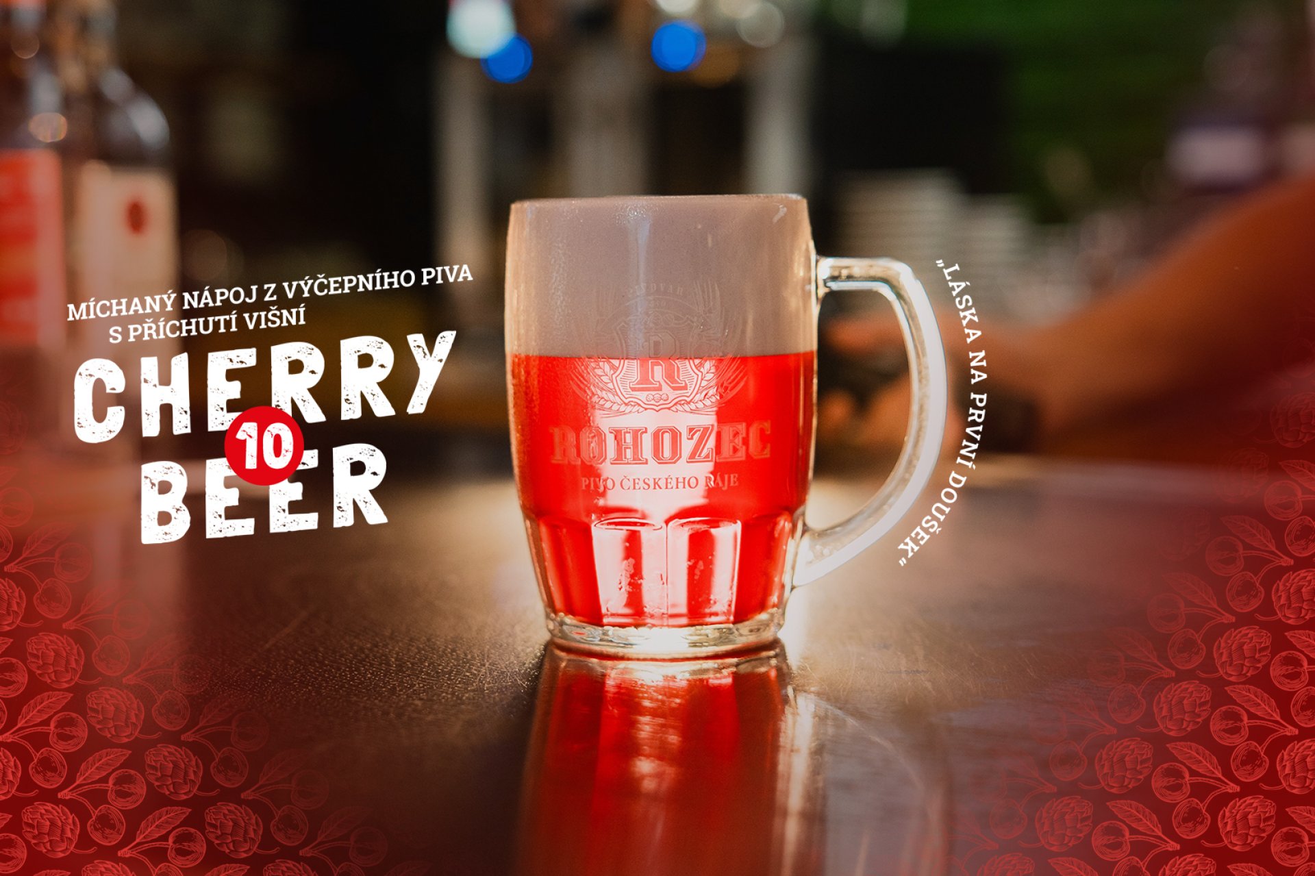 Vítězné Cherry Beer vítá lásky čas